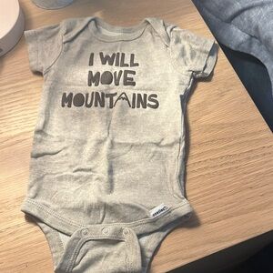 "I Will Move Mountains" Kids One Piece